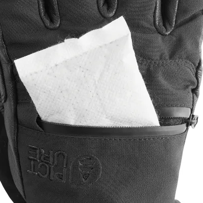 Picture Organic перчатки Palmer W black-black 7 - 4 - Robinzon.ua