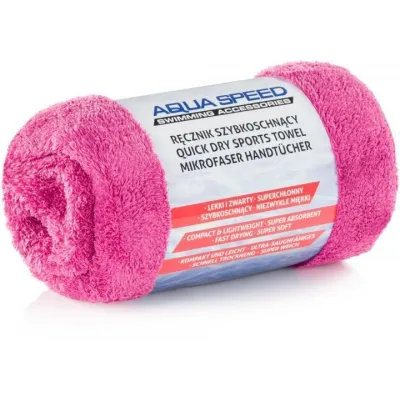 Рушник Aqua Speed DRY CORAL рожевий 70 x 140 см Уні 157-27 - 1 - Robinzon.ua