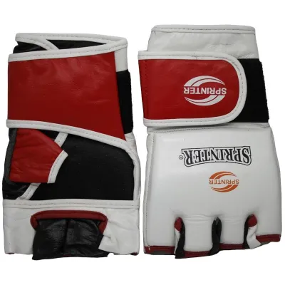 Рукавички для єдиноборств Sprinter - M. Білі. Шкіра - 2 - Robinzon.ua