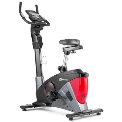 Велотренажер электромагнитный + мат Hop-Sport 090H Apollo черно-красный - 4 - Robinzon.ua