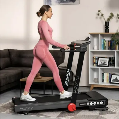 Беговая дорожка электрическая Hop-Sport HS-2500LB Aspire черный - 2 - Robinzon.ua