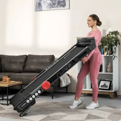 Беговая дорожка электрическая Hop-Sport HS-2500LB Aspire черный - 3 - Robinzon.ua