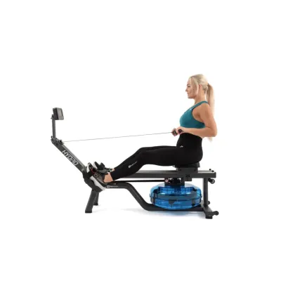 Гребной тренажер Hop-Sport HS-095R Spike электромагнитный + мат черный - 1 Гребной тренажер Hop-Sport HS-095R Spike электромагнитный + мат черный - 1 - Robinzon.ua