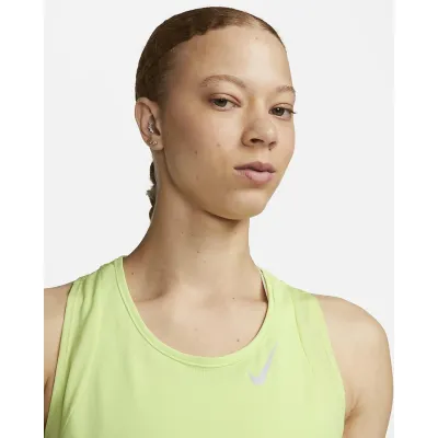 Женский Топ для бега Nike Dri-FIT Race Желтый XS (7dDD5921-736 XS) - 2 - Robinzon.ua