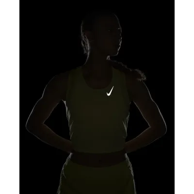 Женский Топ для бега Nike Dri-FIT Race Желтый L (7dDD5921-736 L) - 4 - Robinzon.ua