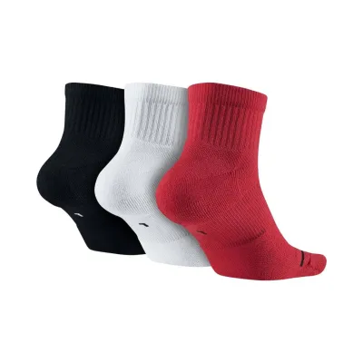 Жіночі Шкарпетки JORDAN U J ED CUSH POL A LE 3PR 144 Різнокольоровий 34-38 (7dDX9655-902 34-38) - 1 - Robinzon.ua