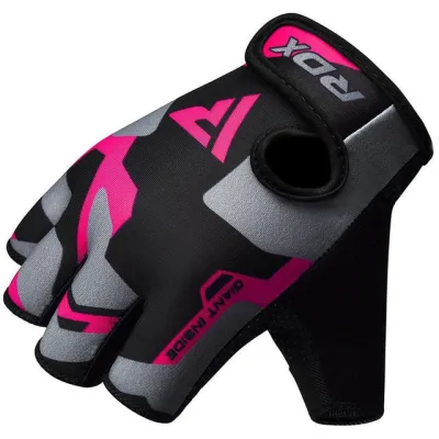 Рукавички для фітнесу RDX F6 Sumblimation PINK M - 2 - Robinzon.ua