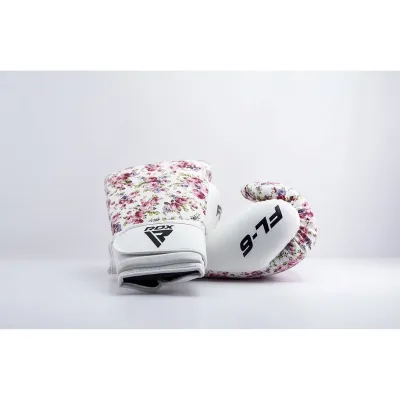 Боксерські рукавиці RDX  FL-6 WHITE-10 унцій (капа в комплекті) - 6 - Robinzon.ua