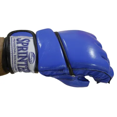 Перчатки для единоборств Sprinter - L, синие, кожа - 6 Перчатки для единоборств Sprinter - L, синие, кожа - 6 - Robinzon.ua