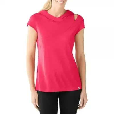 Футболка-худи женская Smartwool Everyday Exploration Hooded Tee Sunset, р.M (SW 00259.950-M) - 1 - Robinzon.ua