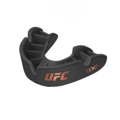 Капа боксерская OPRO Junior Bronze UFC Hologram Black (art.002264001) - 4 - Robinzon.ua