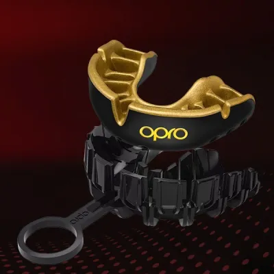 Капа OPRO Gold доросла (вік 11+) Black/Gold (art.102504001) - 5 Капа OPRO Gold доросла (вік 11+) Black/Gold (art.102504001) - 5 - Robinzon.ua