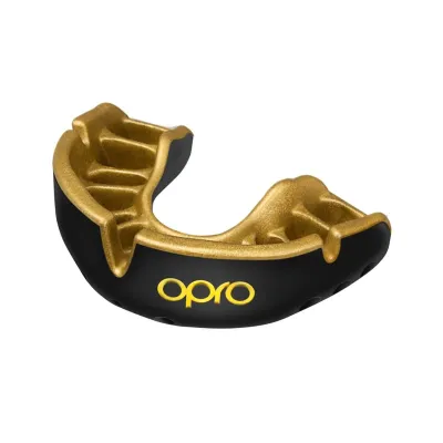 Капа OPRO Gold доросла (вік 11+) Black/Gold (art.102504001) - 6 Капа OPRO Gold доросла (вік 11+) Black/Gold (art.102504001) - 6 - Robinzon.ua
