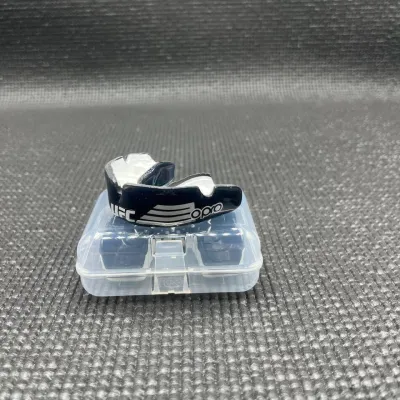 Капа OPRO Instant Custom-Fit UFC взрослая (вик 11+) Silver/Black (art.102529002) - 6 - Robinzon.ua