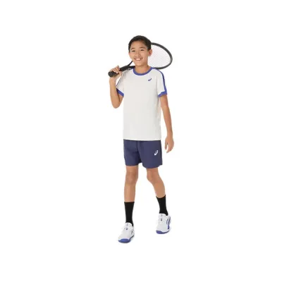 Футболка Asics BOYS TENNIS SS TOP CREAM/DARK COBALT (XS) 2044A044-100 XS - 2 Футболка Asics BOYS TENNIS SS TOP CREAM/DARK COBALT (XS) 2044A044-100 XS - 2 - Robinzon.ua