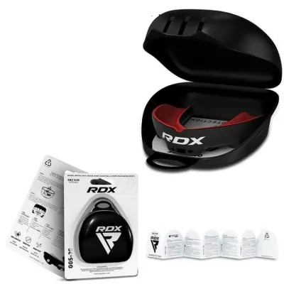 Капа RDX 3w детская (возраст до 10) Black/Red - 5 Капа RDX 3w детская (возраст до 10) Black/Red - 5 - Robinzon.ua
