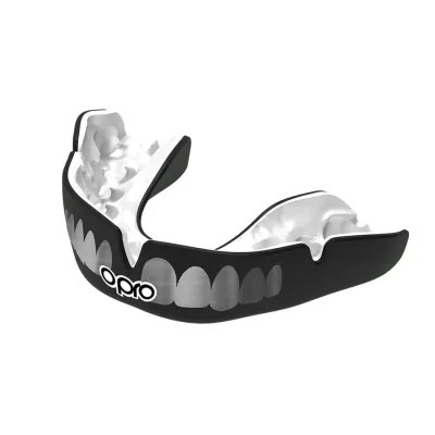 Капа OPRO Instant TEETH взрослая (вик 11+) Black/Silver (art.102526002) - 1 - Robinzon.ua