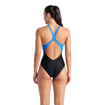 Купальник закритий для жінок Arena BREATH SWIMSUIT V BACK LB темно-синій 44 008330-580 44 - 2 - Robinzon.ua