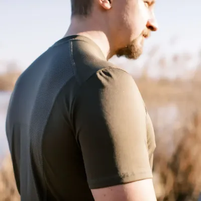 Футболка Tribe Coolpass SS T-KI-0006-olive S - 8 - Robinzon.ua