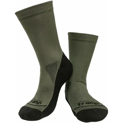 Шкарпетки демісезонні Tramp UTRUS-001-black-olive, 38/40 - 1 - Robinzon.ua