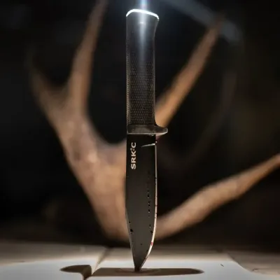 Нож Cold Steel SRK Compact SK-5, Black (CST CS-49LCKD) - 4 - Robinzon.ua