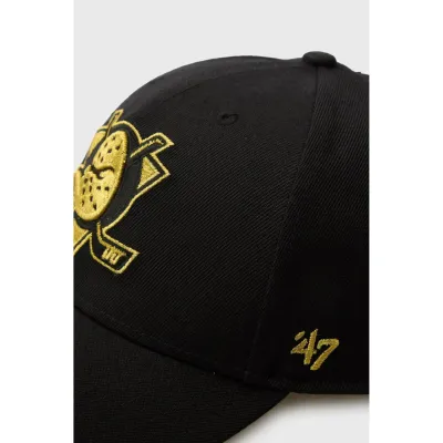 Кепка MVP 47 Brand ANAHEIM DUCKS METALLIC SNAP Черный One Size (MTLCS25WBP-BKC) - 3 - Robinzon.ua