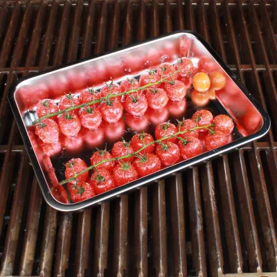 Поддон из нержавеющей стали для гриля SANTOS, малый, 26,9 х 4 х 20,9 см 899416. - 1 Поддон из нержавеющей стали для гриля SANTOS, малый, 26,9 х 4 х 20,9 см 899416. - 1 - Robinzon.ua