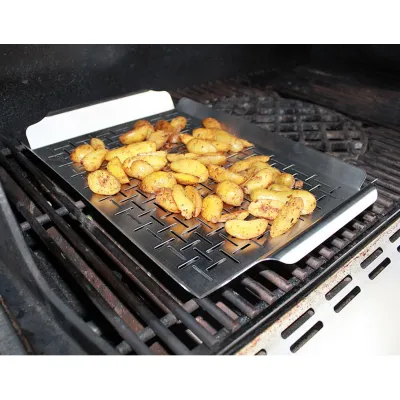 Вок-деко для овощей SANTOS XXL, нержавеющая сталь, 44,5 х 30 см 167. - 5 - Robinzon.ua