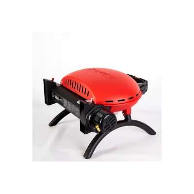 КОМПЛЕКТ Портативный переносной газовый гриль O-GRILL 500, красный + шланг в подарок! - 3 - Robinzon.ua