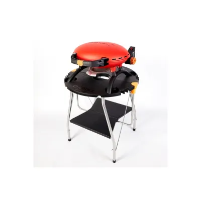 КОМПЛЕКТ Портативный переносной газовый гриль O-GRILL 500, красный + шланг в подарок! - 6 - Robinzon.ua