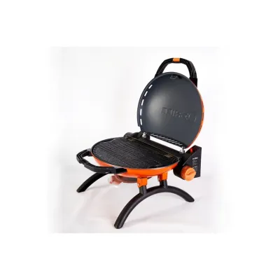 КОМПЛЕКТ Портативный переносной газовый гриль O-GRILL 500, оранжевый + шланг в подарок! - 3 - Robinzon.ua