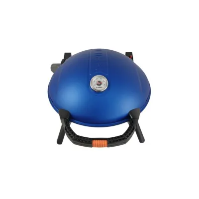 КОМПЛЕКТ Портативный переносной газовый гриль O-GRILL 900, синий + шланг в подарок! - 4 - Robinzon.ua