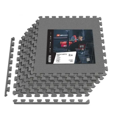 Мат-пазл толщиною 1 см - 6 частей Hop-Sport A010 серый - 1 - Robinzon.ua