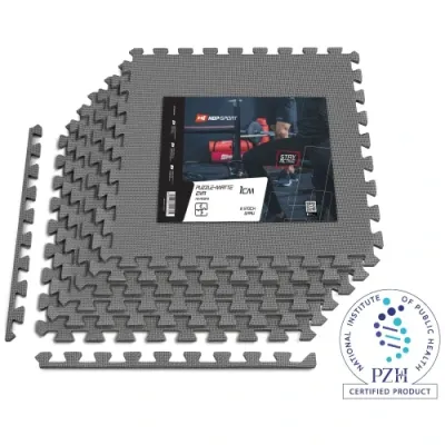 Мат-пазл толщиною 1 см - 6 частей Hop-Sport A010 серый - 5 - Robinzon.ua