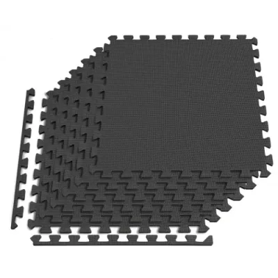 Мат-пазл толщиной 1 см - 6 частей Hop-Sport A010 черный - 3 - Robinzon.ua