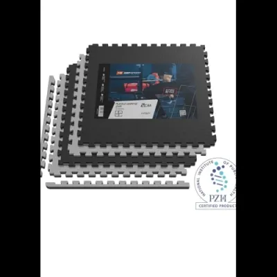 Мат-пазл товщиною 2 см - 4 частин Hop - Sport A020 чорно-сірий - 2 - Robinzon.ua