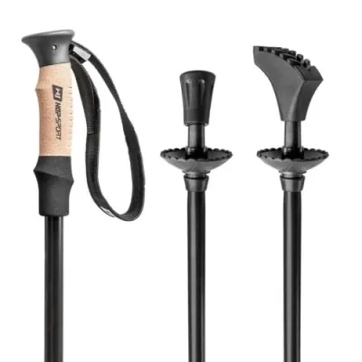 Трекінгові палиці Nordend Pro Hop-Sport 0145TP чорний - 5 - Robinzon.ua