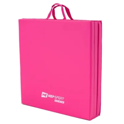 Мат гімнастичний 4 см м'який Hop-Sport 064FM рожевий - 3 - Robinzon.ua