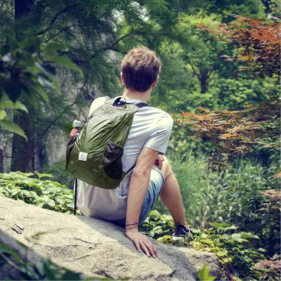 Cкладний рюкзак Naturehike 18 л зелений NH17A012-B - 6 - Robinzon.ua