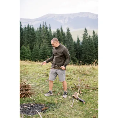 Кофта флісова Tribe Fleece Jacket Full Zip T-KJ-0011-olive, 52 - 2 - Robinzon.ua