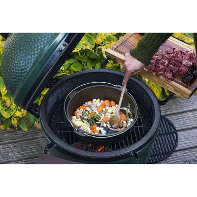 Жаровня (котел) для гриля Big Green Egg 5.2л 117052. - 1 Жаровня (котел) для гриля Big Green Egg 5.2л 117052. - 1 - Robinzon.ua