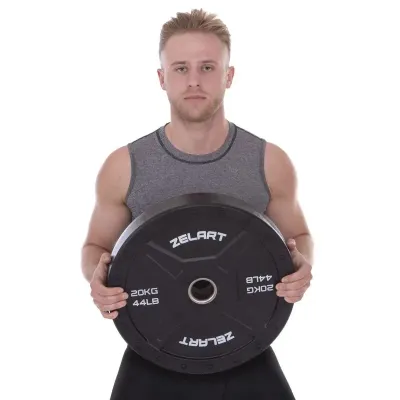 Диск бамперный для кроссфита 20 кг Zelart TA-2258-20 - 2 Диск бамперный для кроссфита 20 кг Zelart TA-2258-20 - 2 - Robinzon.ua