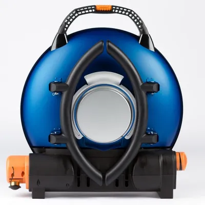 Портативный переносной газовый гриль O-GRILL 600T, синий + шланг в подарок! - 1 - Robinzon.ua
