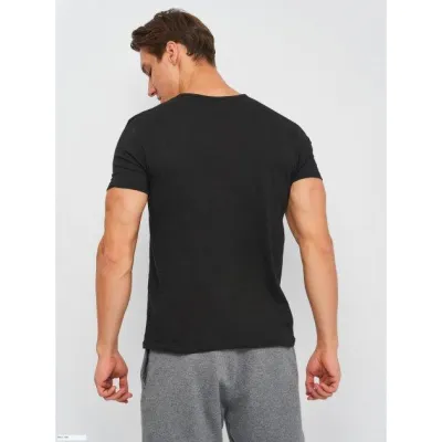 Футболка Kappa T-shirt Mezza Manica Scollo V  чорний Чол L K1315 Nero L - 1 - Robinzon.ua