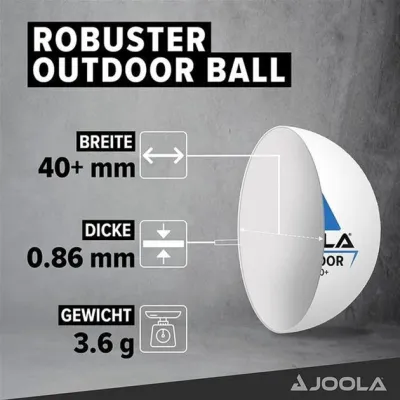 Набор для настольного тенниса Joola Duo Pro 2 Bats 3 Balls (930796) - 2 - Robinzon.ua