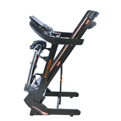 Бігова доріжка електрична з масажером та гантелями H560М Бігові доріжки - 6 Бігова доріжка електрична з масажером та гантелями H560М Бігові доріжки - 6 - Robinzon.ua