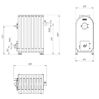 Булерьян «Vesuvi» classic «08» - 1 - Robinzon.ua