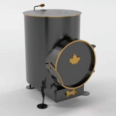 Буржуйка «Canada» 75 м3 із зольником LUX - 1 Буржуйка «Canada» 75 м3 із зольником LUX - 1 - Robinzon.ua