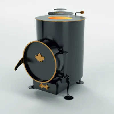 Буржуйка «Canada» 75 м3 із зольником LUX - 2 Буржуйка «Canada» 75 м3 із зольником LUX - 2 - Robinzon.ua