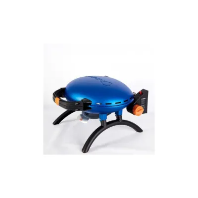 КОМПЛЕКТ Портативный переносной газовый гриль O-GRILL 500, синий + шланг в подарок! - 2 - Robinzon.ua
